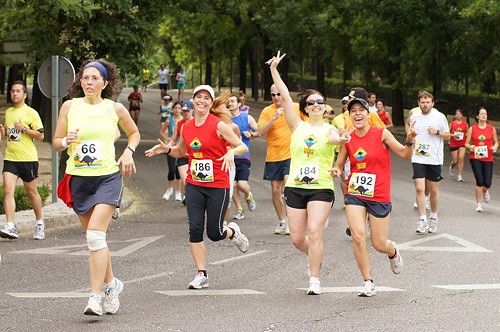 Mohamed Blal, ganador de la VII Carrera Popular Distrito de Retiro