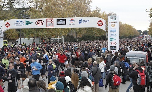 Javier López e Irene Lorenzo, ganadores de la Carrera Ponle Freno