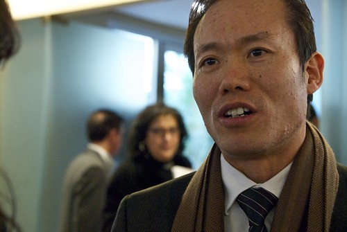 El presidente de la Asociación de Alimentación de Chinos en España, Pedro Zhang