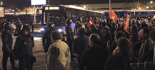 PIQUETES EN COCHERAS EMT