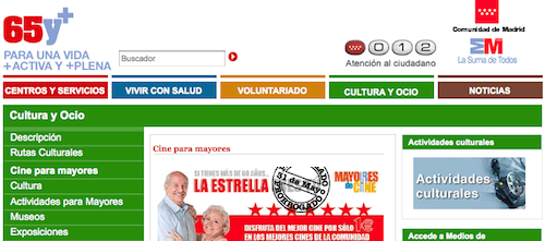 Programa para mayores - Madrid-org