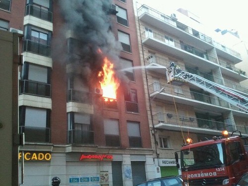 Incendio Juan de Urbieta. 10.7