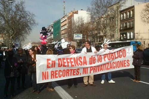 manifetacion retiro