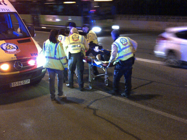 accidente avenida de america