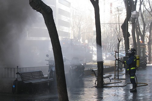 incendio garaje ortega gasset