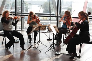 EnAccord String Quartet actúa este martes en el Palacio de Cibeles