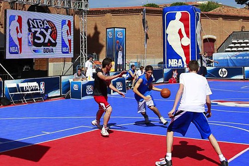 Baloncesto 3×3 de la NBA, este fin de semana en la Plaza de Colón