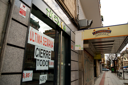 cierre comercio madrid