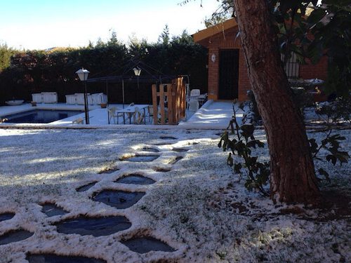 Nieva en Alcobendas - L. Fernández