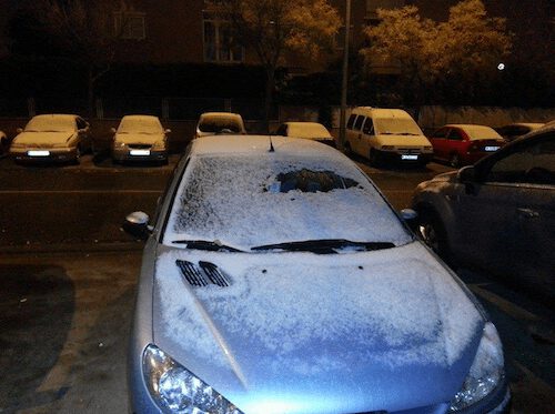 Nieve en Leganés - B. Sánchez