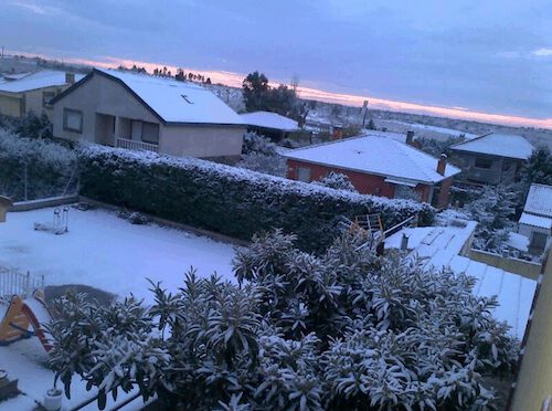 Nieve en Navalcarnero - M. Hernández