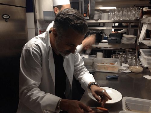 Sergi Arola, en la cocina de 'Vi Cool' - S.A
