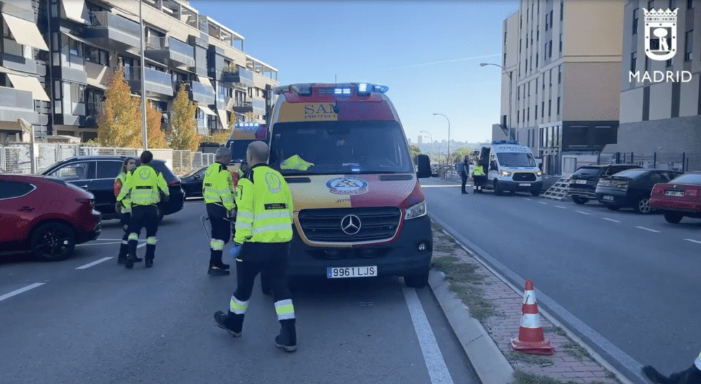 Grave una mujer de 63 años atropellada en la Avenida del Talgo Zona