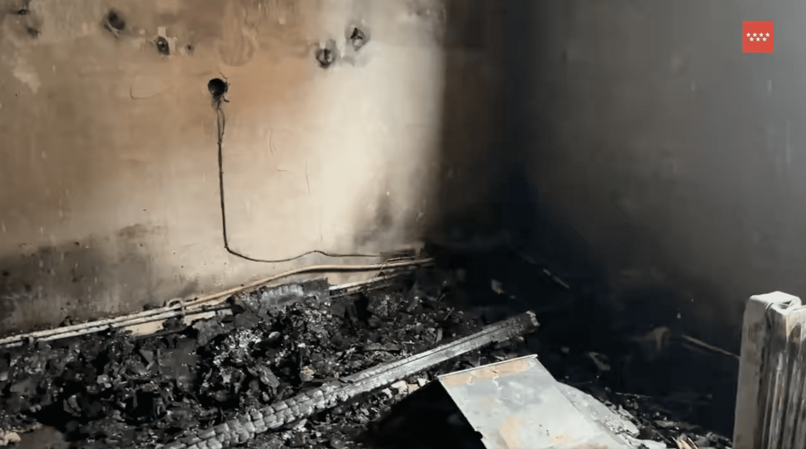 Muy grave un hombre de 61 años quemado en el incendio de su casa en Morata de Tajuña