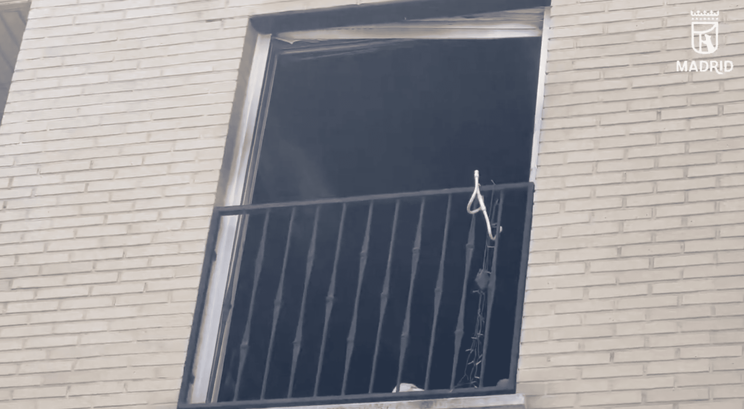 Fallece un hombre de 74 años en un incendio en el distrito de Usera