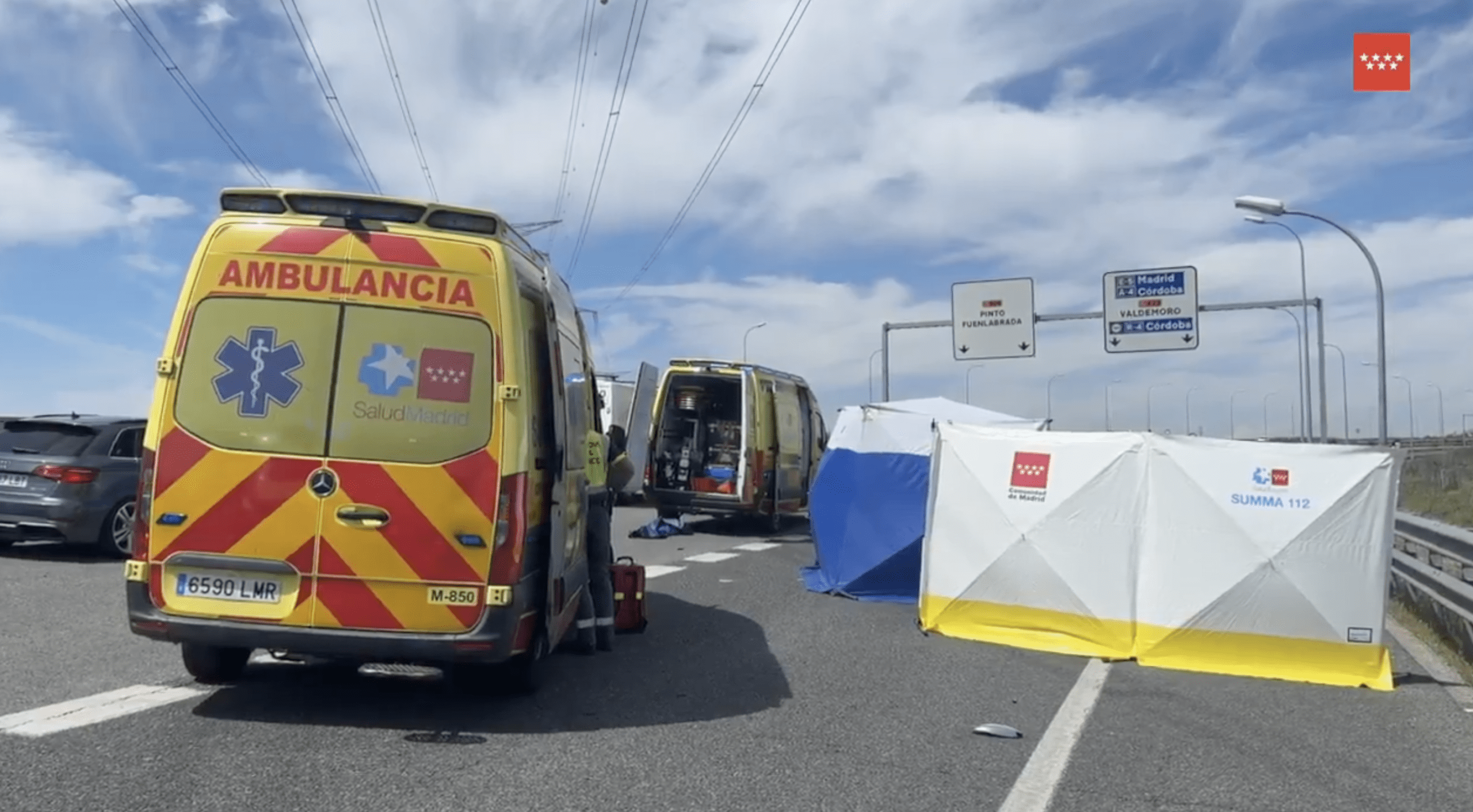 Un ciclista muere atropellado en Pinto este sábado